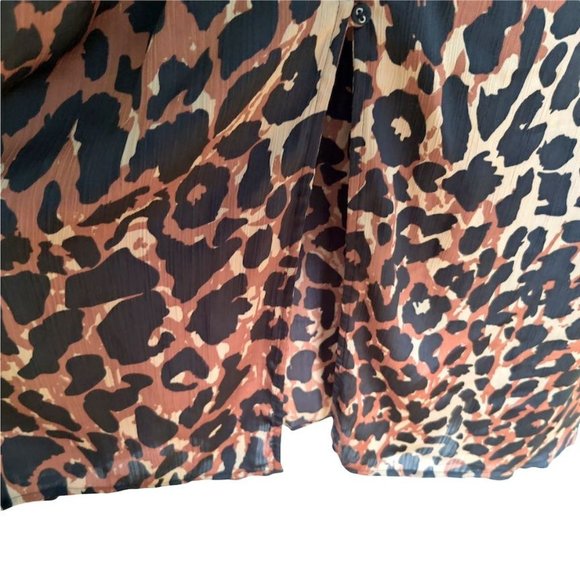 NWT - Haneyofficial The Drop Leopard Print Maxi Dress - Picture 3 of 9